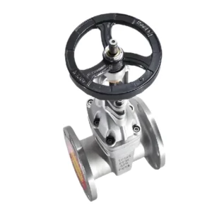 Flanged Stainless Steel Rising Stem Elastic Soft Seal Gate Valve Z41X 16P for Pump Room Water Supply