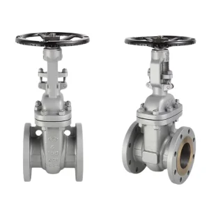Flanged WCB Gate Valve DN50 to DN500 ANSI Class 150 OSY Rising Stem Bolted Bonnet for Oil Gas Water