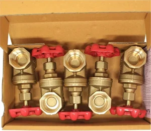 Flexible Brass Manual Power Gate Valve Durable Security Water Application DN15-DN25 Valve Fire Protection