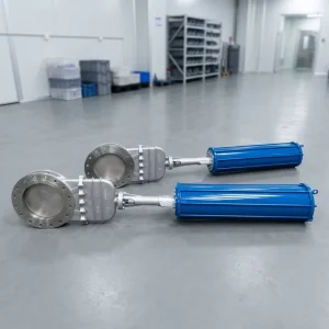 Floating Seat Knife Gate Valve Bi-Directional Zero Leakage Abrasion-Resistant Industrial Pipeline Valve