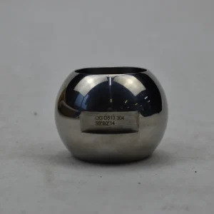Floating Straight Through Valve Ball One Piece Ball Valve