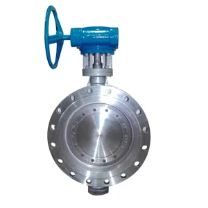 Flow Control 3 Flange Type Triple Offset Hard Seal Stainless Steel 3 Inch Butterfly Valve