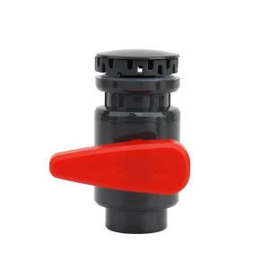 Flowcolour Drain Ball Valve Fish Pond Accessories Aquarium Tools Compact Aquarium Tank Fittings for 20mm Fish Pond Use