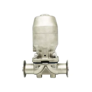 Food Grade 316L 2-Way Pneumatic Control Diaphragm Valve Tri-Clamp Sanitary Stainless Steel