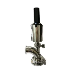 Food Grade Hygienic Pneumatic Tank Bottom Valve Sanitary Aseptic Discharge Valve