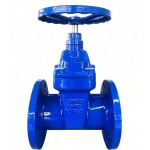 For Industrial System Water Supply and Drainage Large diameter Electric Ball bore Cast Iron Concealed rod Gate Valve