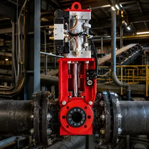For Mining with Flexible Rubber Sleeve Long Service Life Patented Customized Dimensions Steel FTZ Gate Valve