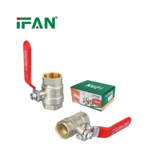 For OEM Brass Ball Valve 1 4″ 4″ for Water Construction Site Plumbing System