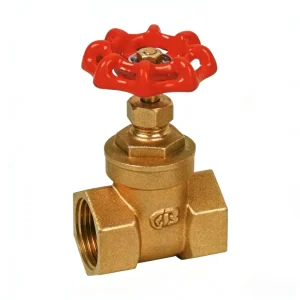 Forged Brass Gate Valve BSP/NPT Female Thread PN20 DN15-DN80 Non-Rising Stem Manual Handwheel for Water Supply & Plumbing