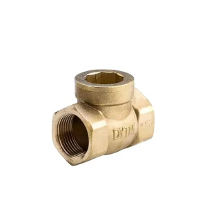 Forged Brass Swing Check Valve 1/2~2 Inch Manual Power Non Return Water Feature for Plumbing System