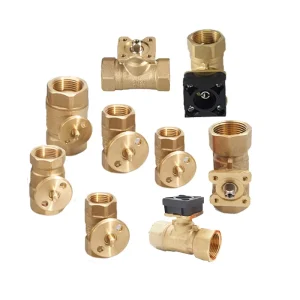 Forged Brass Valve Supplier 2 Way 1/2” 3/4” 1” 32mm 40mm 50mm Motorized Control Valves Brass Ball Valve