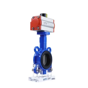 Forged Butterfly Valves DN300 DN50 & DN25 Pneumatic Screw Control Plastic Treatment Filtration Acid Water Media Water Control