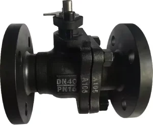 Forged Flange Ball Valve (with Platform) DN15-DN50 Port Size 29-180C Temperature Range Manual Pneumatic Electric Hydraulic OEM
