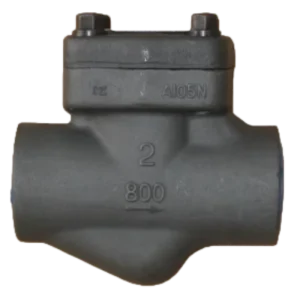 Forged Steel Check Valve Made of A105 with SW Ends for Oil and Gas Applications 1 Year Warranty