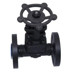 Forged Steel Flanged Gate Valve Manual Stop Valve for High Pressure Steam and Thermal Oil