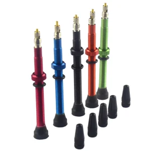 French Valve Tubeless Stems Aluminium Alloy Super Light No Leak Durable 34mm 0.94in Customizable Packaging Multiple