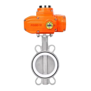 Fulais Explosion Proof Electric Wafer Butterfly Valve for Steam and Chemical Applications
