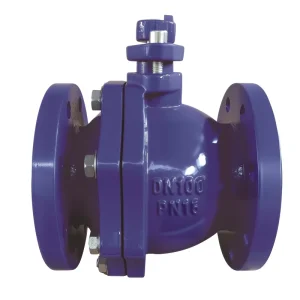 Full Bore Flanged Ball Valve Low Pressure Drop Hydraulic System Part Precision Casting Wearproof Surface Finish