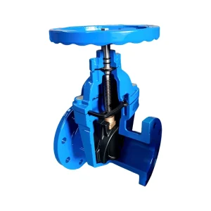 Full Dimension Custom Non Rising Stem Gate Valve Chinese Made 0 80℃ Gate Valve for Clear Water
