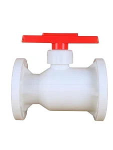 Full Plastic Flanged Ball Valve Corrosion Resistant Chemical Ball Valve