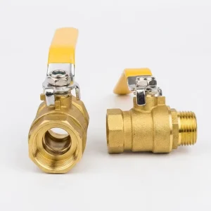 Full Port Brass Ball Valve Corrosion Resistant Manual Operation Valve for Water Supply and Plumbing Systems Factory Direct