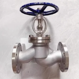 Full Port Globe Valve 316 6 Inch Class 600 RF Flange Electric Actuator with Limit Switch for Water Treatment