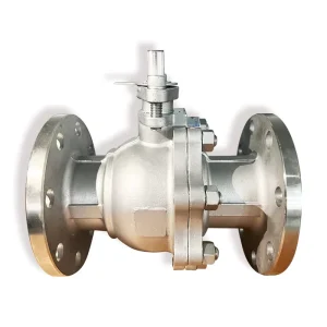 Full Port Stainless Steel Flanged Ball Valve for Chemical Industry Oil and Gas Corrosion Resistant