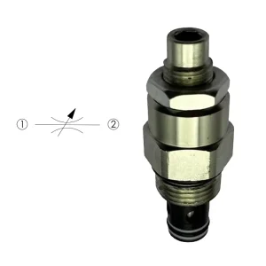 Fully Adjustable NV08-20A Throttle Valve Hydraulic Flow Control Needle Valve Factory