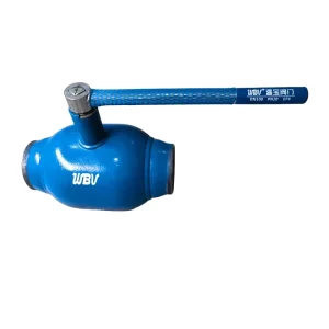Fully welded full bore ball valve Q61HF-16/25C CF8 ball movable handle anti-corrosion paint