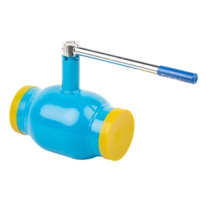 Fully welded rare bore ball valve Q61HF-20K CF8 ball anti-corrosion paint with movable handle