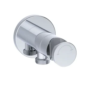 G1/2 Chrome Full Brass Angle Valve With Bracket