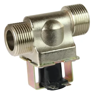 G1” Electric Water Inlet Valve Copper Valve for Hot Water Water Dispenser Water Fountain (G1”*G1”)