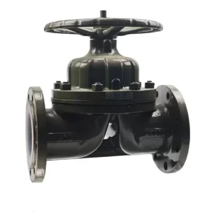G41W Cast Iron Manual Diaphragm Valve Flanged Connection NBR Seat PN16 Normal Temperature for General Use Water