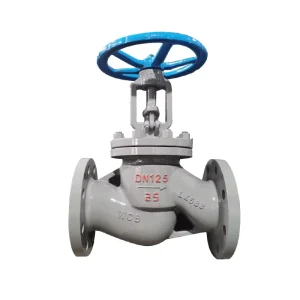 GB Globe Valve WCB A216 BS PN16 PN25