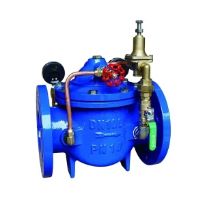 GB Standard Manual Control Pressure Reducing Valve Ductile Iron/Stainless Steel PN10/PN16 OEM Customized