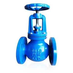 GG25 DIN BS High Quality Ductile Iron Straight One Way German Standard Flanged Globe Valve Manual Water Valve OEM Available