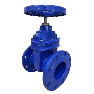 GGG50 Ductile Iron Gate Valve Soft Seal Cast Iron Sluice Gate Valve Penstock for Fluids