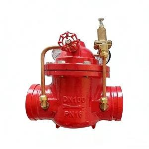 Gaobei G200X pilot Relief Valve for Reducing Pressure in DN65 to DN250 Flanged Connection Pipelines. Fire Sprinkler Network
