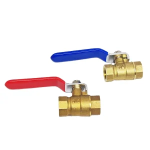 Gas Ball Valve Male Female Threaded Forged All Size 1/4” – 2′ Brass Ball Gas Valve