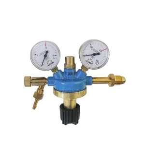 Gas Regulator Pressure Reducing Valve for Oxygen/Acetylene JGR-07A Full Brass 200 BAR Input 10 BAR Output