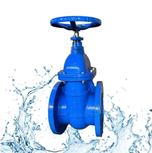 Gate Valve Cast Iron Solid Wedge Soft Seal NRS Resilient DN50 300 Class 150 Flange Manual AWWA C515 General Water