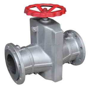 Gate Valve GJ41X-10Q Flanged Cast Iron and Aluminum Alloy Manual Rubber Hose Valve