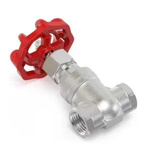 Gate Valve Threaded 304 Stainless Steel DN15/20/25 with Wheel Handle Water Shut-off Valves Suitable for Water Flow Switches