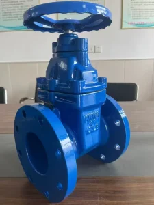 Gate Valves Following Russian American British Standards Hydraulic Operated 4 Inch Port Size Low Temperature Water Application