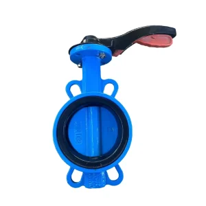 General Angle Wafer Handle Butterfly Valve D71X 10 Soft Seal Pneumatic Water Switch 1/2in-2in Port 3-Year Warranty Factory