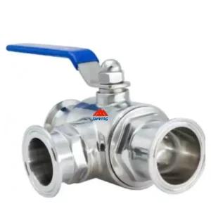 General Application Sanitary Ball Valve with Ball Structure and OEM Support for Water Media Lines