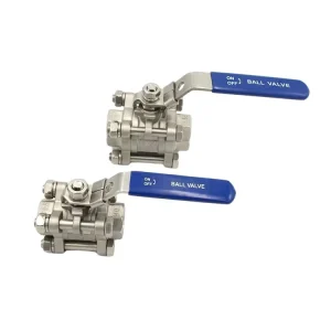 General Manual 1″-4″ High Temperature Stainless Steel Ball Valve 2/3pc OEM Water Valve