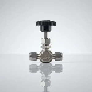 General-Purpose Instrument Needle Valve Manual Forged 316 Stainless Steel 6000 psi High-Pressure for Oil Gas Chemical Applications