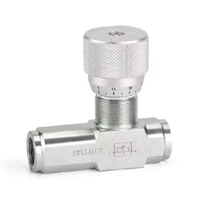 Genuine Materials Reliable Quality STU Type Throttle Check Valve Hydraulic Directional Control Valve