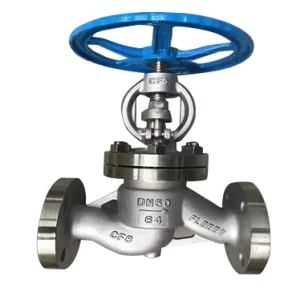 German Standard Factory High performance Stainless Steel Bellows sealed Globe Valve